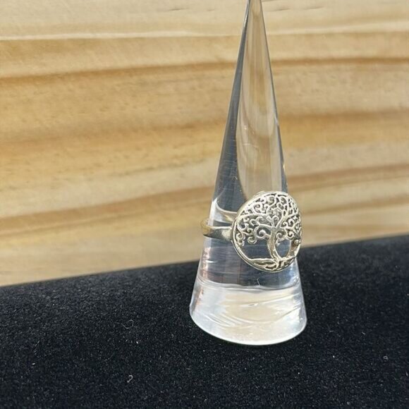 Tree of life Sterling silver ring 925 - Picture 2 of 4